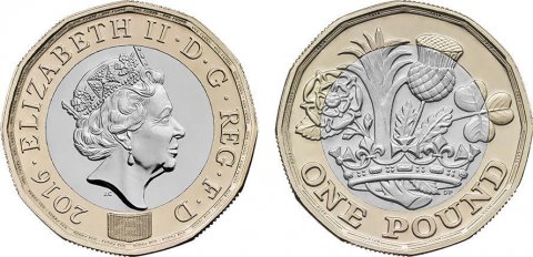 Nowa moneta 1 funt (£1), New One Pound Coin