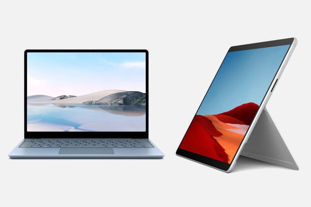 Surface Laptop Go oraz nowy Surface Pro X