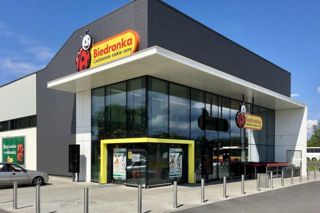 shop business Polish Biedronka